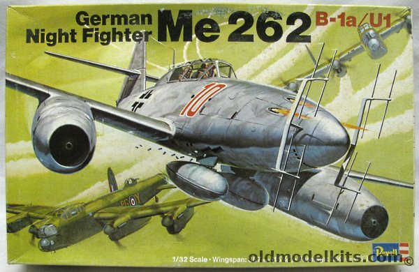Revell 1/32 Me-262 B-1a/U1 Night Fighter, H275 plastic model kit